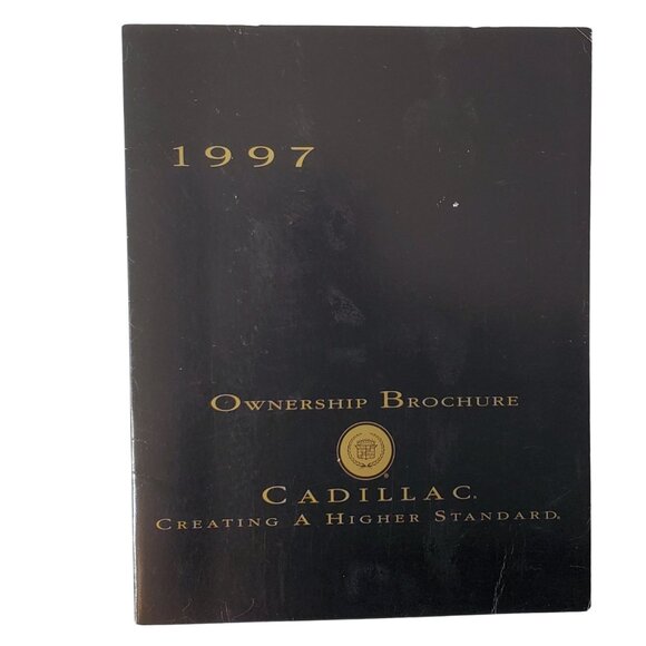 1997 Cadillac Seville Owners Manual, Brochure, Maintenance Log, Warranty w/ Case - Picture 8 of 8